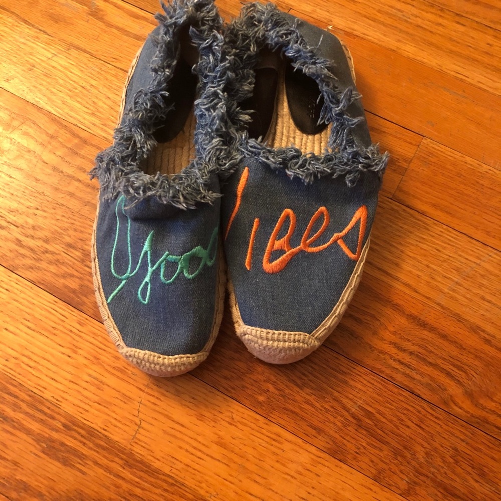 Rebecca Minkoff “Good Vibes” shoes